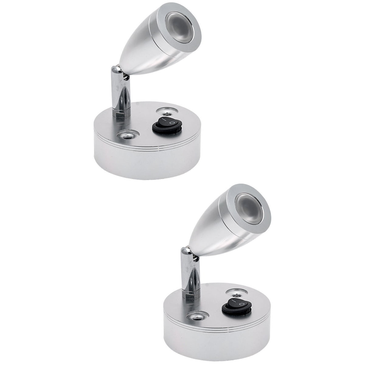 2 Pieces Cabin Reading Light Boat Led Motorhome Lights Hibiscus Flower