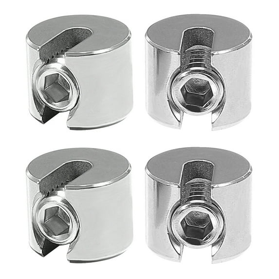 2 Pieces Cable Clips Fastener Wire Rope Clamp Timber Kit