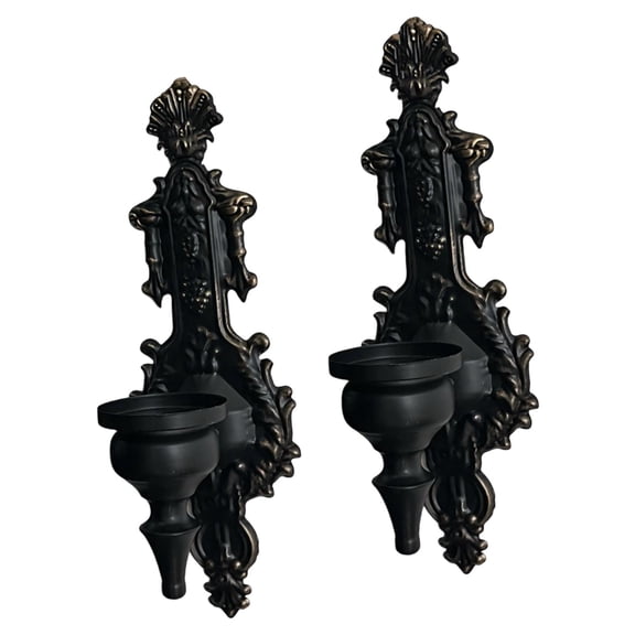 2 Pieces Candle Holder Candlestick Candle Stand Compact Size for Dining Room Party Decorative Display