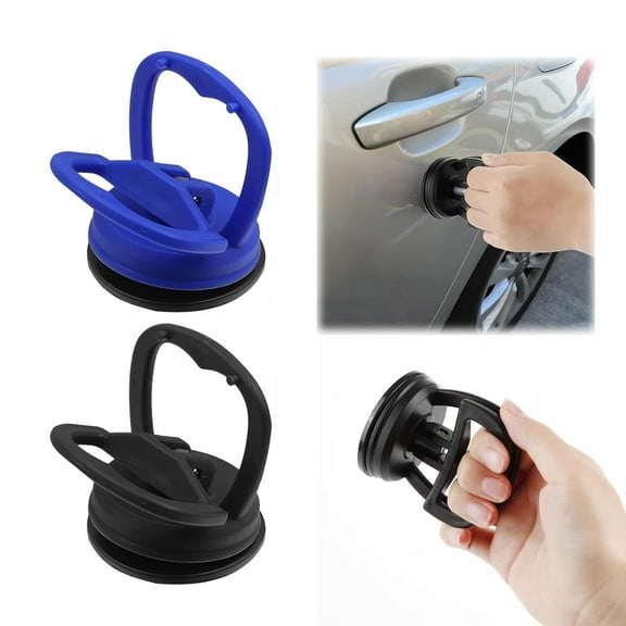 2 Pieces Car Small Dent Puller Kit,Car Dent Suction Puller,Powerful Repair Suction Cups,for Cars Body,Glass,Screen,Tiles Lifting,Objects Moving.