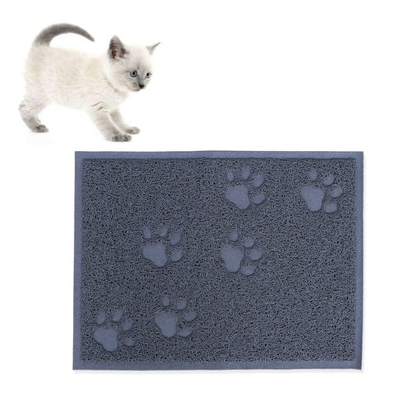 2 Pieces Cat Litter Tray Mats Indoor Extra Large Dogs