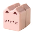 thumbnail image 1 of 2 Pieces Cat Shape Aquarium Magnetic Brush - Double-Sided Algae Scraper for Glass Aquariums, Fish Tank Stain Cleaner, Mini Scrubber with Strong Magnetic and Scratch-Free,Pink, 1 of 5