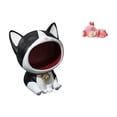 thumbnail image 1 of 2 Pieces Cat Statue Key Bowl Deer Sculpture Resin Entryway Storage Container Tabletop Decor for Living Room Office, 1 of 8