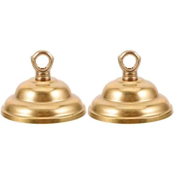 2 Pieces Chandelier Hook Ceiling Light Suite Plate Mounting Bracket Elegance Pure Copper
