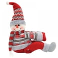 thumbnail image 1 of 2 Pieces Christmas Curtain Buckle Christmas Window Decorations Cartoon Curtain Tieback Curtain Hook for Living Room Bedroom Home Decor (Snowman Style), 1 of 1