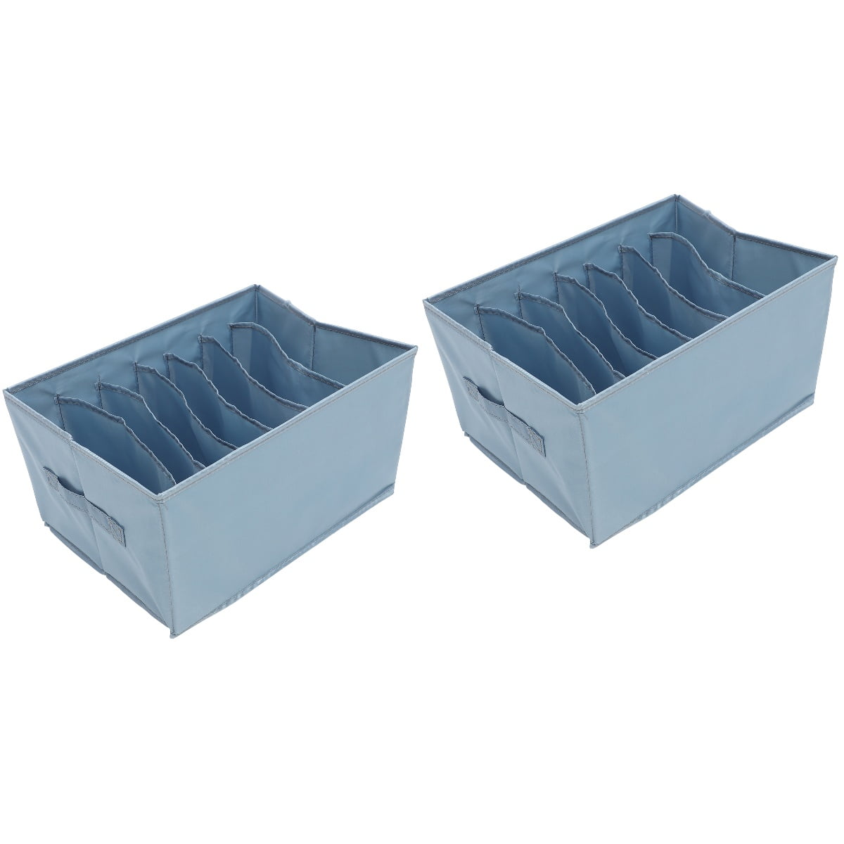 2 Pieces Clothes Organizer Drawer Storage Drawers Small Clothing Wardrobe Grid Laundry+basket