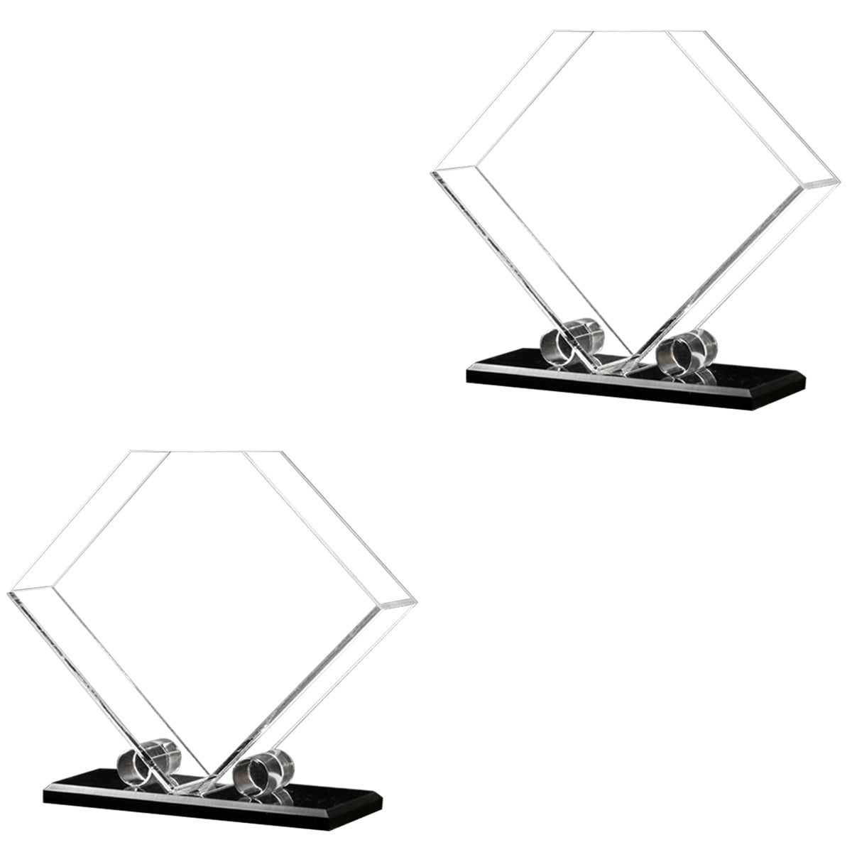 2 Pieces Cocktail Napkins Napkin Organizer Napkin Holder Stand Paper ...