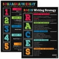 thumbnail image 1 of 2 Pieces Colorful Writing Strategy Posters Writing English Essay Poster English Classroom Décor for Middle High School Must Haves Writers Writing Guide English Teacher Posters Sets, 1 of 3