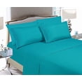 thumbnail image 1 of Elegant Comfort Stay Cool Pillowcase, Ultra Soft Microfiber, Standard Size, Turquoise (2 Pieces), 1 of 5