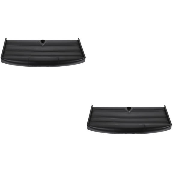 2 Pieces Computer Keyboard Stand Extender Accessory Drawer under Desk Tray Slide