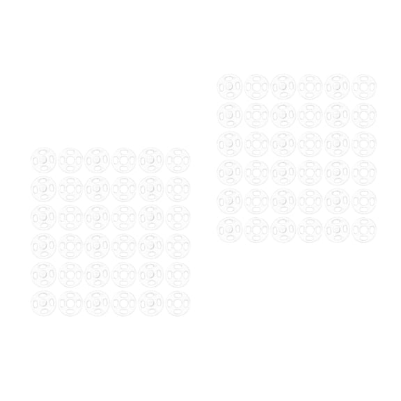 2 Pieces Concealed Fasteners Buttons Clothes Snaps for Fabric Baby