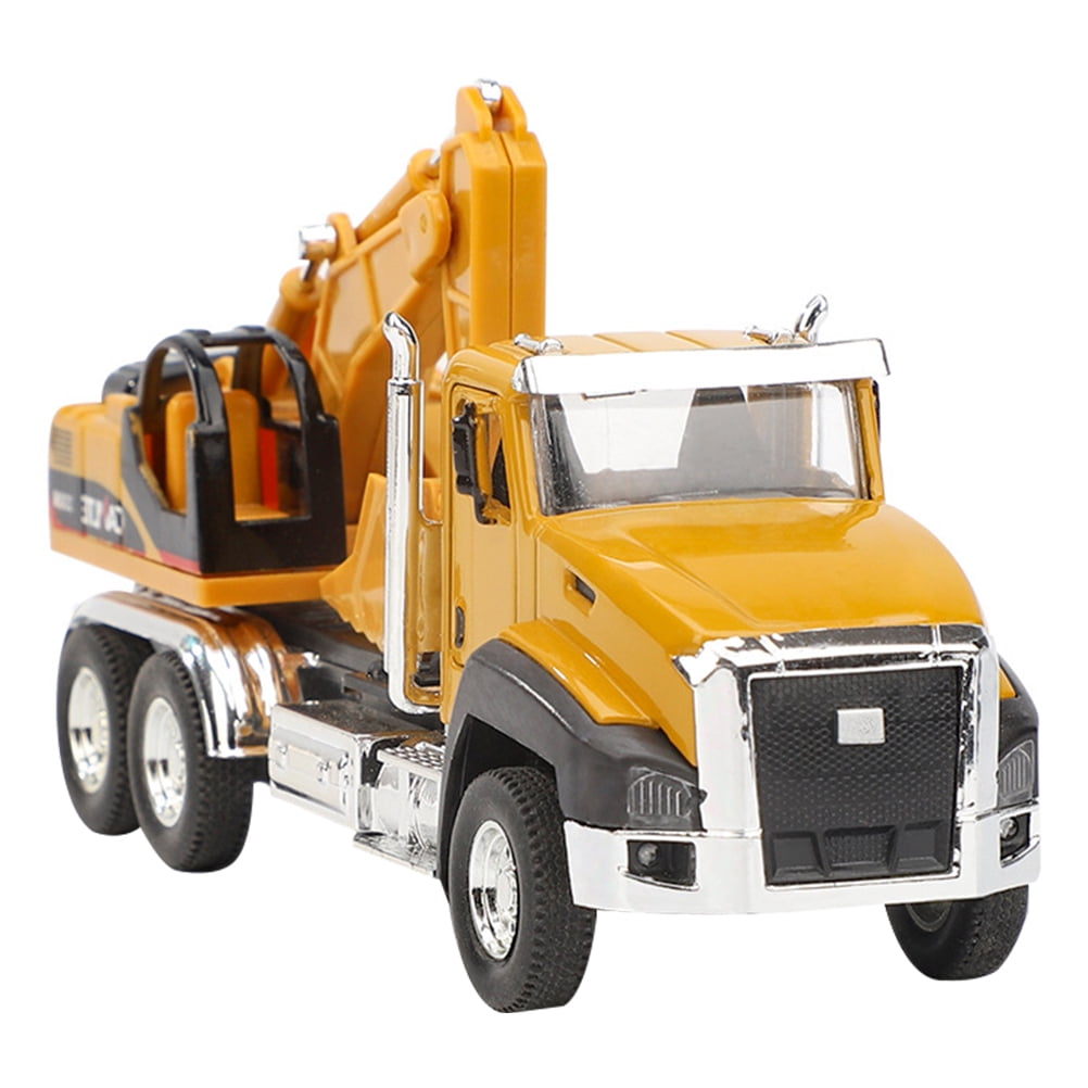 2 Pieces Construction Vehicle Toy Engineering Trucks Girl Toys Car ...