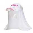 thumbnail image 1 of 2 Pieces Cooling Hat Drape Sun Protection Hat Shade Neck Coverage Cap Tail Sun Cycling Running Neck Protection Hat for Men Women(Without Hat), 1 of 4