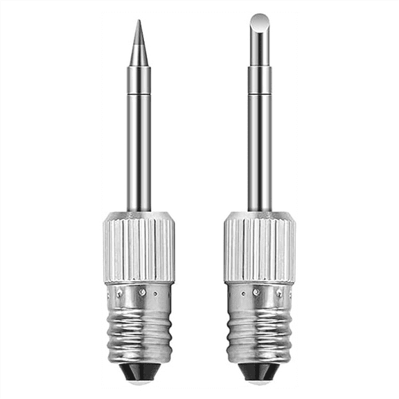 2 Pieces Cordless Soldering Iron Kit Different Shapes and Sizes Can Reach Any Application You Need