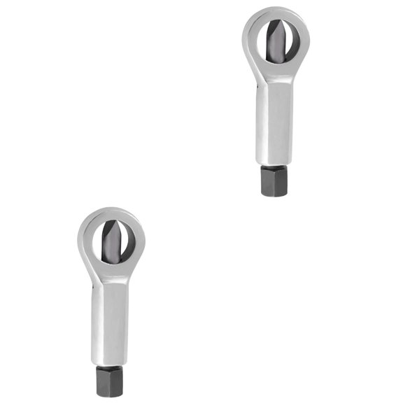 2 Pieces Crackers Drill Bit Nut Removal Tool Heavy Duty Splitter