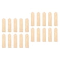 thumbnail image 1 of DINHEAROM Unfinished Wood Tags Khaki For Graduates Special Occasions 20Pcs 4.4X1X0.1In, 1 of 8