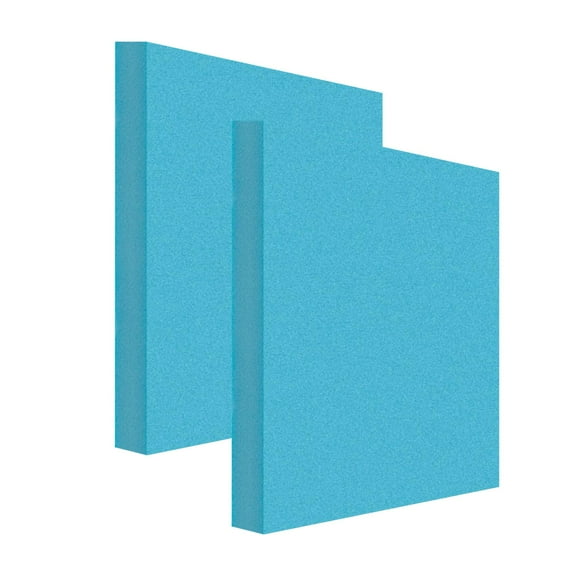 2 Pieces Craft Foam Board Polyurethane Foam Slab Sheet High Density Cuttable Material for School Projects Art Sculptures