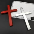 thumbnail image 1 of 2 Pieces Cross Car Decal Set Religious Window Sticker Automotive Vinyl Decoration Waterproof Fade-Resistant Vehicle Art, 1 of 9