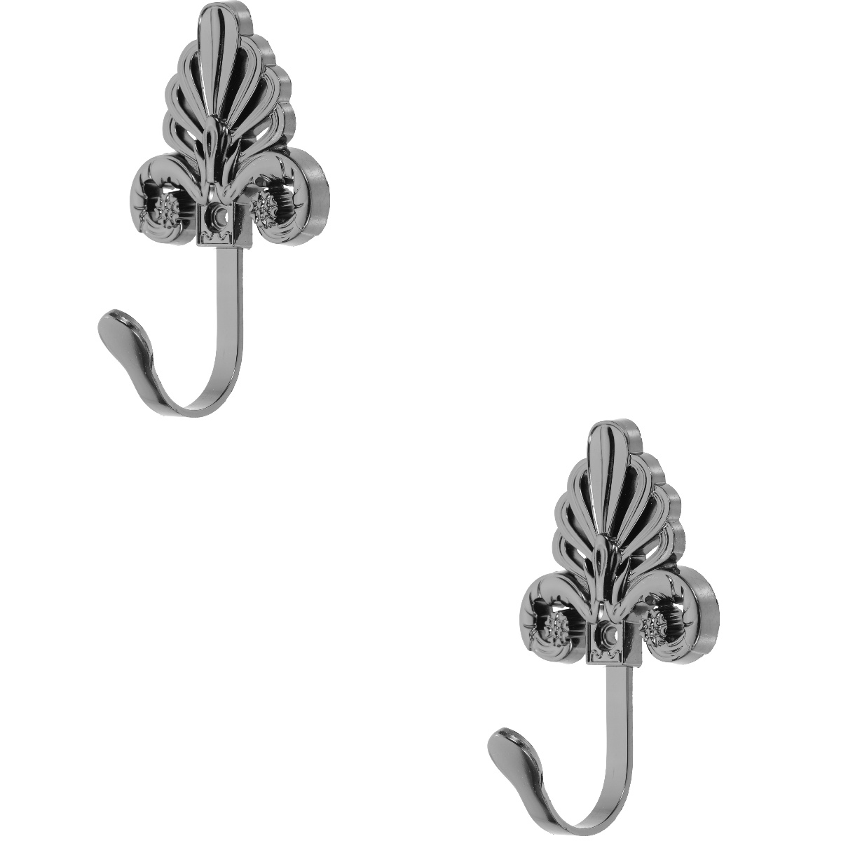 2 Pieces Curtain Hook Decor Curtain Holder Vintage Hooks Curtain Wall