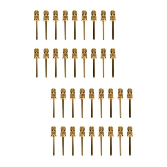 2 Pieces Cuticle Drill Bit Nail File Number Making Seashell Light