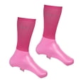 thumbnail image 1 of 2 Pieces Cycling Shoe Cover Overshoes Rainproof Breathable PU Polyester Fits Most Adults Women Men, 1 of 9