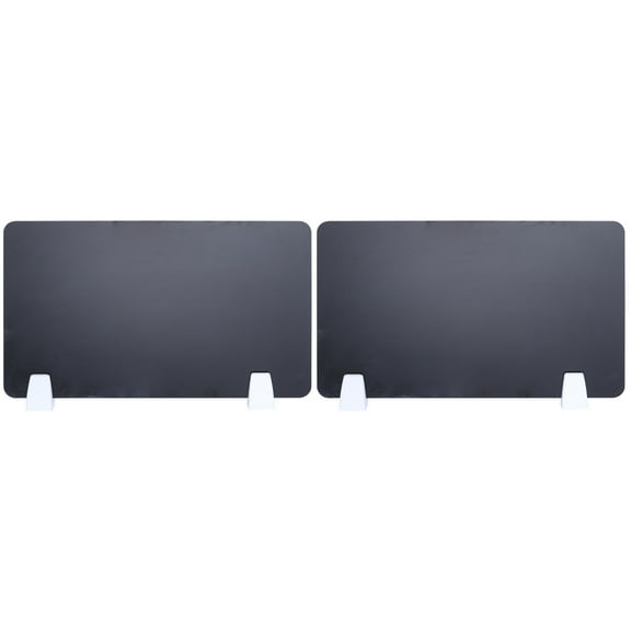 2 Pieces Desk Divider Panel Practical Desktop Partition Board