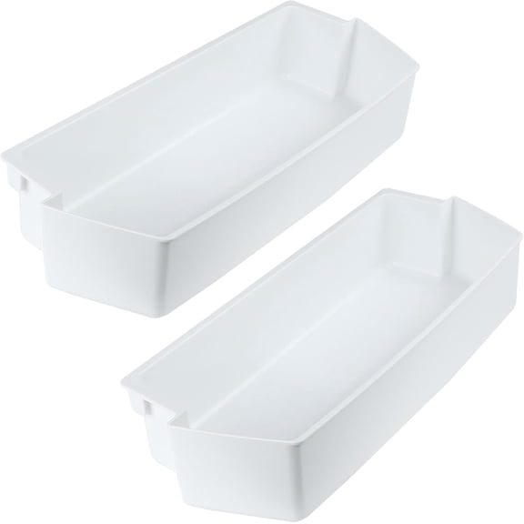2187172 Refrigerator Door Shelf Bin Compatible with Frigidaire Whirlpool Amana Estate Replacement Shelves AP6006028 2187194 AP3853103 PS328468 PS986890 3046299 (2 Pack)