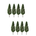 thumbnail image 1 of ORDDIART Set of 20 Realistic Green Plastic Model Trees, 4.3 Inch Scale for Dioramas, Crafts, Train Sets, and Miniature Displays, 1 of 8