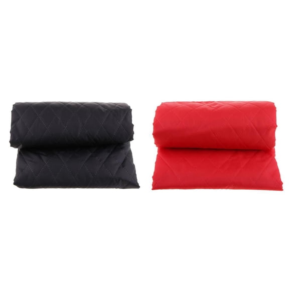 2 Pieces Double Faced Quilted Fabric By Meter Poly/Cotton Lining Fabric for