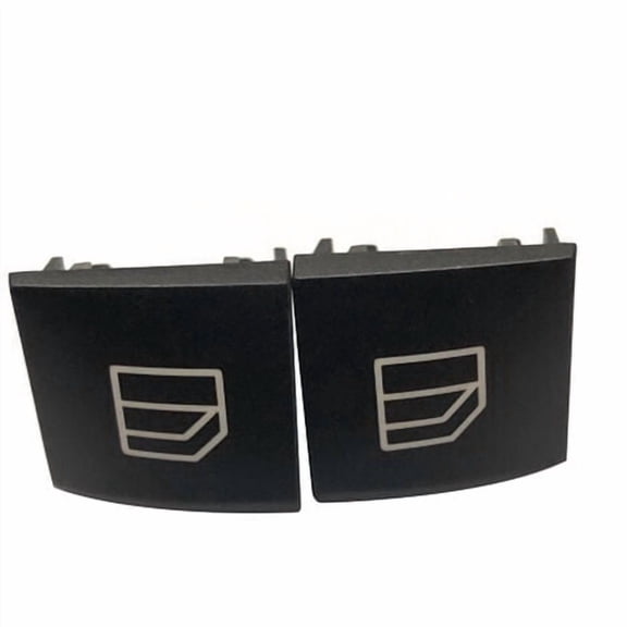 2 Pieces Driver Window Switch Repair Button Cap Cover For Mercedes B Class W245 Ml Gl R Class
