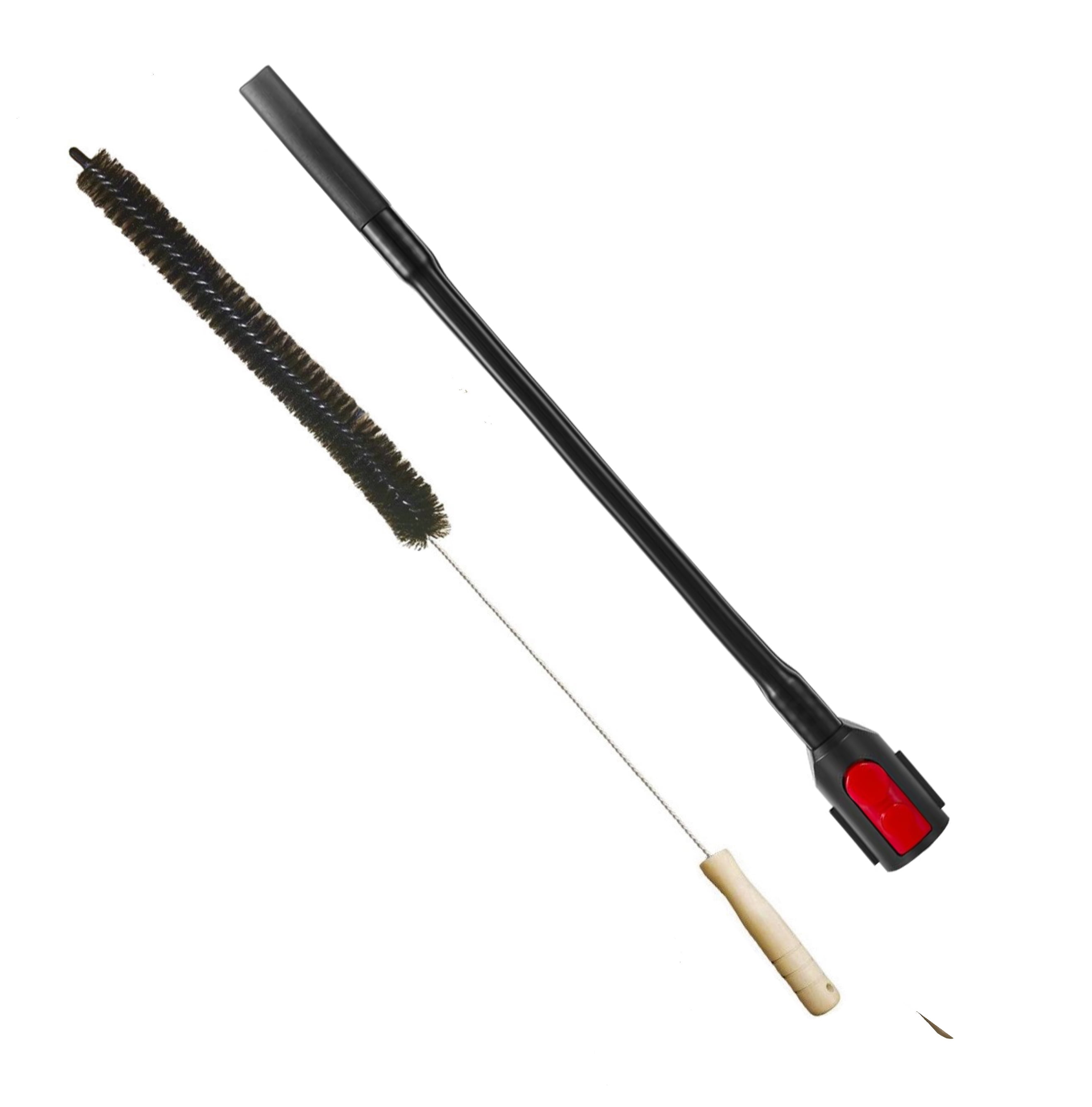 2 Pieces Dryer Vent Cleaner Kit and Dryer Lint Brush Vacuum Hose