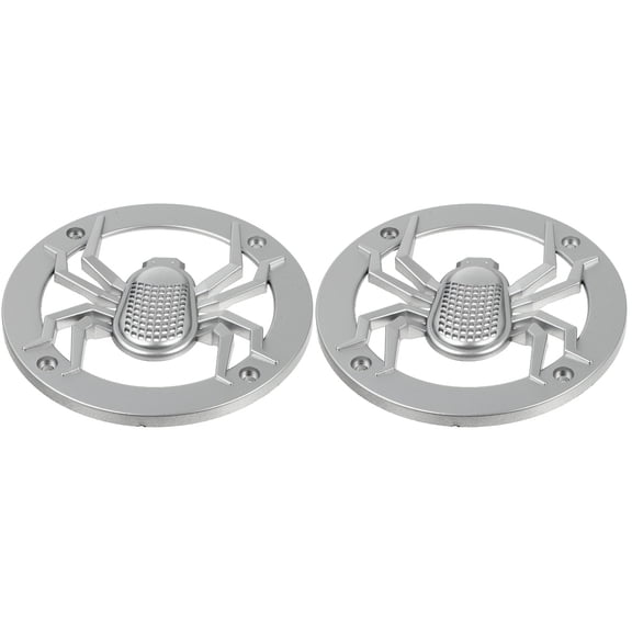 2 Pieces Durable Speaker Protector Cover Net Covers For Silver