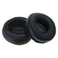 thumbnail image 1 of 2 Pieces Earpads PU Leather Ear Pads Cushion Earpads 65/75/80/85/90/95/100/105/110mm Outer Diameter, 1 of 6