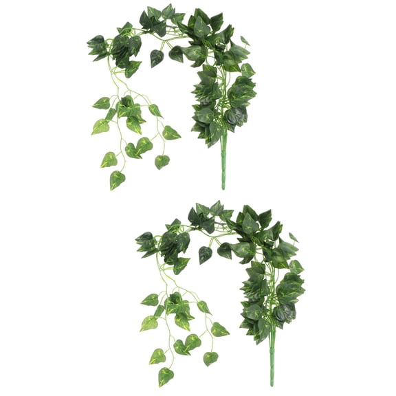 2 Pieces Fake Bamboo Plant Pergola Decoration Trellis