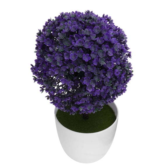 RENACLIPY Set of 2 Plastic Flower Decorative Ornaments Multi-Color for Home, Office, Party Decoration