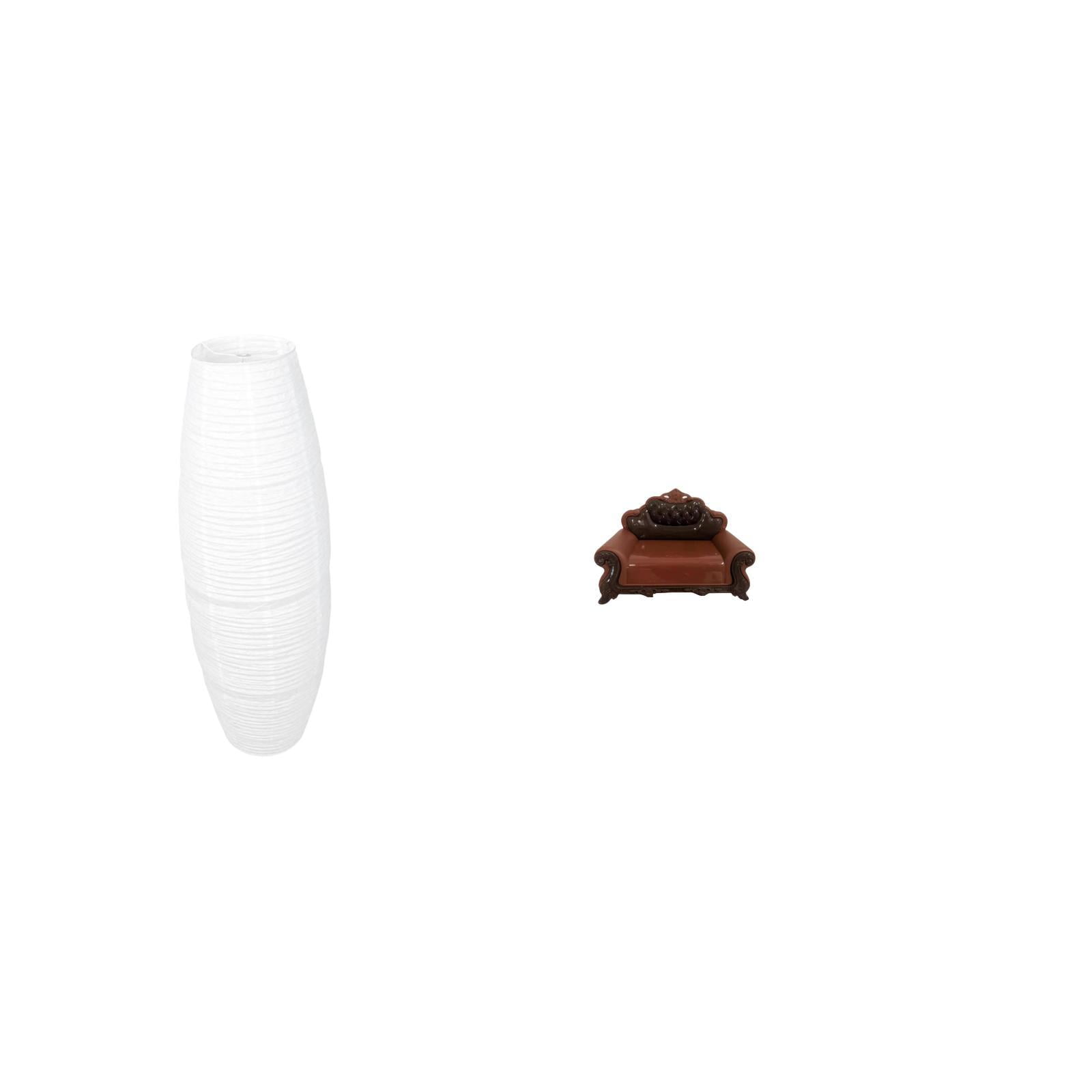 2 Pieces Floor Lamp Cover Rice Paper Shade Dollhouse Sofa Modern Paper Material for Living Room Bedroom Study Decoration