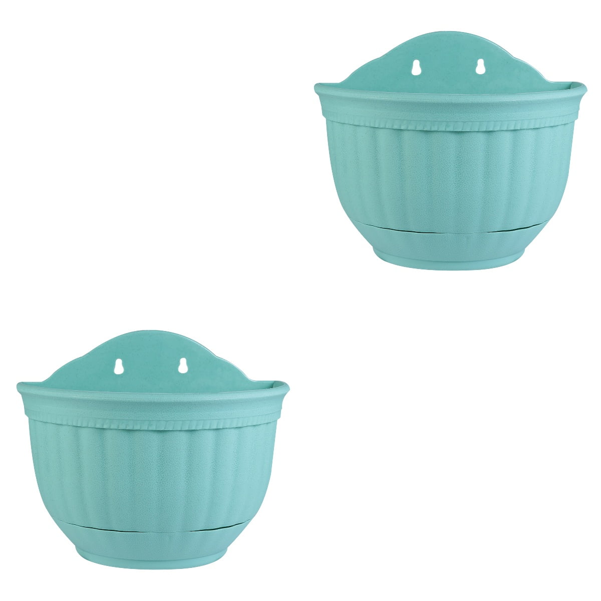 2 Pieces Flower Pot Rack Plant Fake Wall for Indoor Plants Green ...