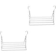 thumbnail image 1 of 2 Pieces Foldable Laundry Drying Rack Collapsible, 1 of 8