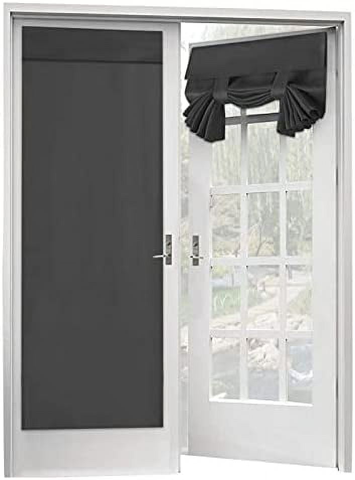 Pu Waterproof And Insulated Door Curtain Hook And Loop Easy - Temu