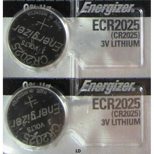 2 Pieces Fresh ECR 2025 CR 2025 Lithium 3V Battery CR2025 Expire 2031