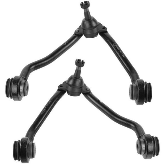 2 Pieces Front Suspension Set Upper Control Arm with Ball Joint Fits Passenger & Driver Side Fits select: 1994-1997 GMC YUKON, 1996-2002 GMC SAVANA