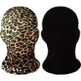 thumbnail image 1 of 2 Pieces Full Face Mask, Skin Masks, Halloween Spandex Hood for Unisex Cloth, 1 of 4