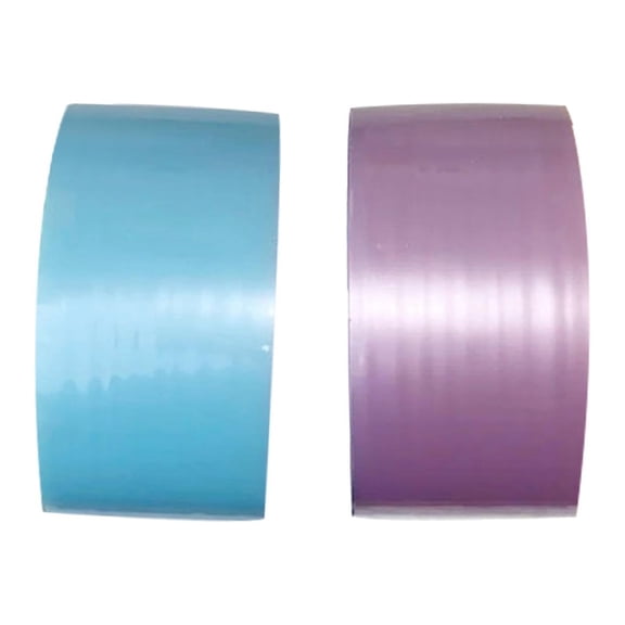 2 Pieces Funny Sticky Ball Tape, Educational Toys Stationery Tapes Decorative Sticky Ball Rolling Tape for Adult Children Playing Party Violet