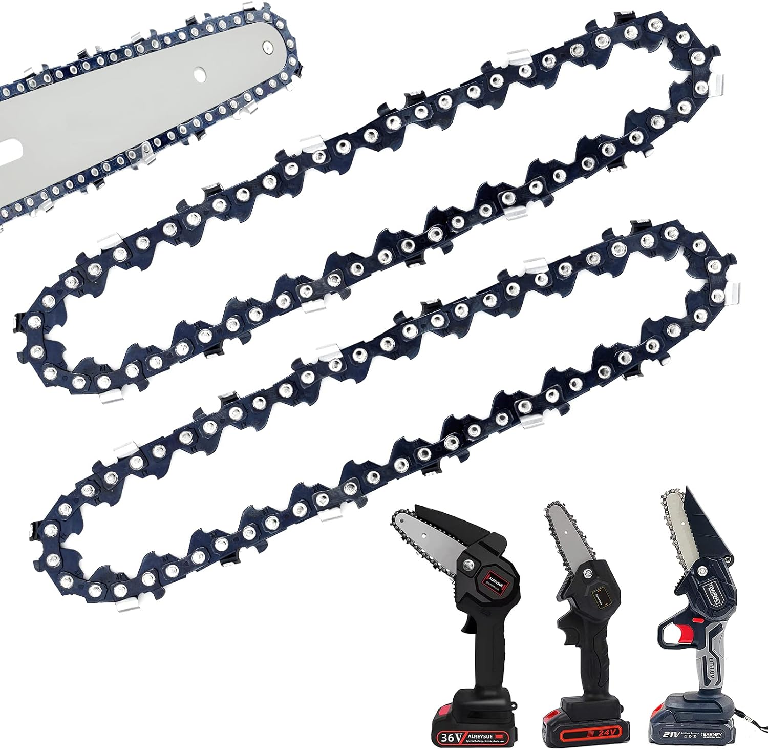 [2 Pieces] GTA 26 4 Inch Mini Chainsaw Chain for Stihl GTA 26 Replace ...