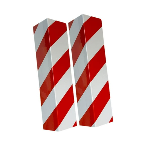 2 Pieces Garage Wall Protector Garage Pole Padding Wall Guards Reflective Foam Cushion for Parking Lot Protection