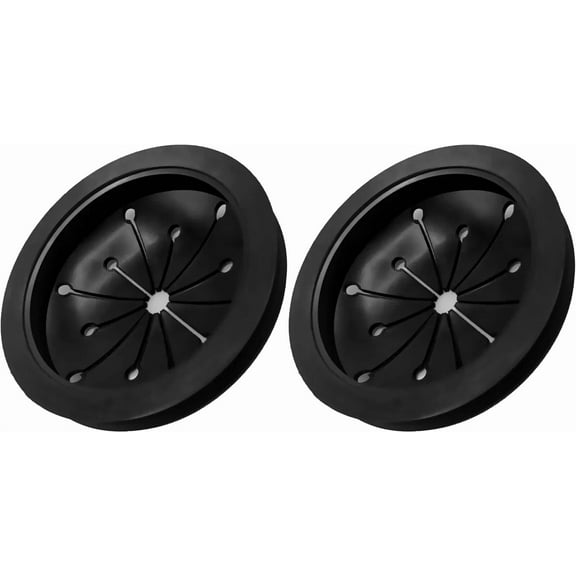 2 Pieces Garbage Disposal Splash Guard Collar Sink Baffle 3-1/8" Food Waste