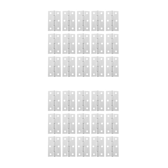 2 Pieces Gate Hardware Black Door Hinges Stoppers Wall Protector Toddler