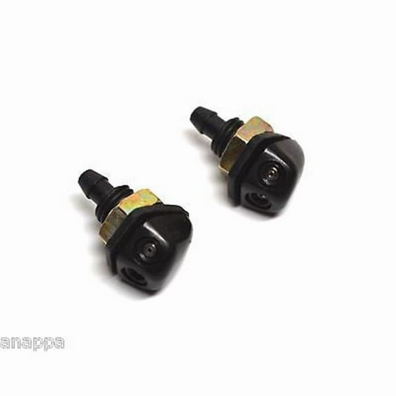 2 Pieces Generic ,Universal Quality Windshield Washer Nozzle & Sprayer