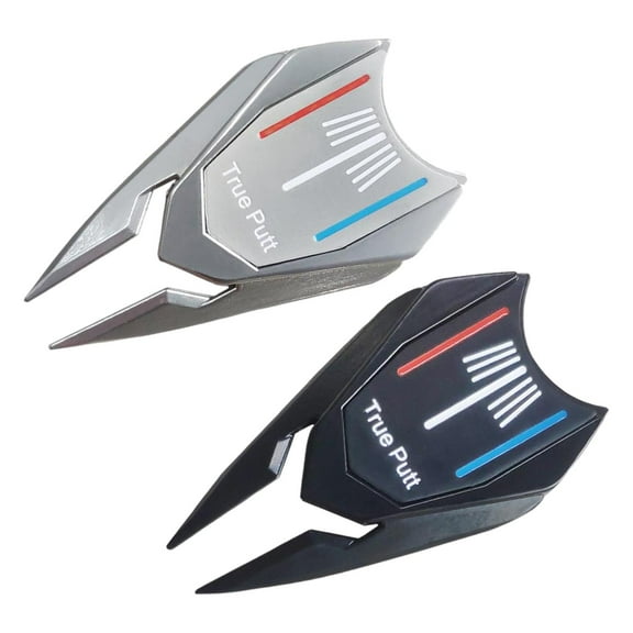 2 Pieces Golf Marker Multi- Equipment Practice Portable Gadget Golf Club Alignment Tool Repair Tool for Golfer