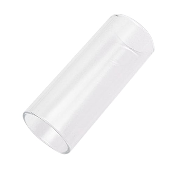 2 Pieces Guitar Slide Best Glass Acoustic Accesories Bass Accessories Medium Bottleneck for Teens